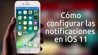 Así puedes configurar las notificaciones en iOS11 [upl. by Pleione]