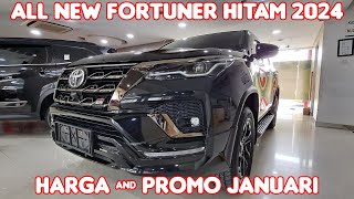 All New Fortuner Hitam 2024 Harga amp Promo All New Fortuner Januari 2024 Toyota Medan 085362072000 [upl. by Duwad139]