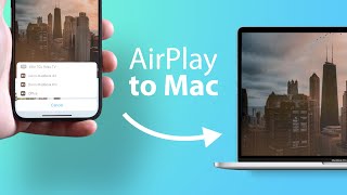 AirPlay to Mac macOS Monterey Feature Highlight [upl. by Yelsna]