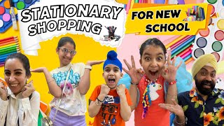 Stationary Shopping For New School  RS 1313 VLOGS  Ramneek Singh 1313 [upl. by Cassandry]