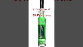 Самые крепкие алкогольные напитки в мире 🌍😍The strongest alcoholic drinks in the world ❤shorts [upl. by Yxor]