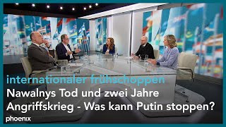 internationaler frühschoppen Nawalnys Tod und zwei Jahre Angriffskrieg — Was kann Putin stoppen [upl. by Grethel532]