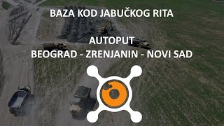 Baza kod Jabučkog Rita  Autoput Beograd  Zrenjanin  Novi Sad  Jul 2024 [upl. by Ricard]