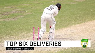 Bowled him The best deliveries of the Aussie Test summer [upl. by Nanice]