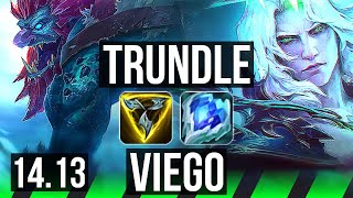 TRUNDLE vs VIEGO JGL  600 games 739  EUW Master  1413 [upl. by Ahsielat]