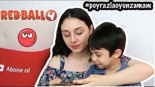 KIRMIZI TOP 4 Poyrazla RED BALL 4 OYNAMAYA BAŞLIYORUZ PoyrazlaOyunZamanı [upl. by Yoral]