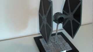 TIE FIGHTER Studio Scale Edition 2012  V10 Hasbro [upl. by Nnahtebazile468]