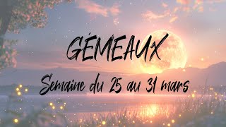 ♊ GÉMEAUX ♊  PLEINE LUNE en Balance et semaine du 25 au 31 mars [upl. by Pearse]