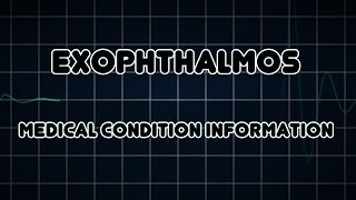 Exophthalmos Medical Condition [upl. by Farrington]