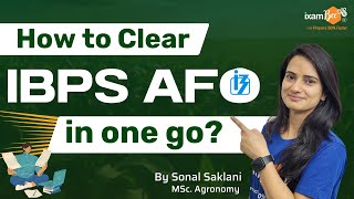 IBPS AFO 202324  How to clear IBPS AFO in one go  By Sonal Mam [upl. by Sabino]