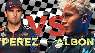 Perez VS Albon Who is the better RED BULL driver AND Sergios future [upl. by Thunell]