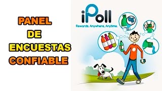 IPOLL  Encuestas remuneradas por internet  Tutorial español [upl. by Phillie]