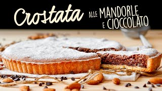 CROSTATA MANDORLE E CIOCCOLATO Ricetta Facile  BuonIdea [upl. by Roderick]