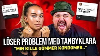 ”MIN KILLE GÖMMER KONDOMER”  LÖSER PROBLEM MED TANBYKLARA [upl. by Rashidi39]