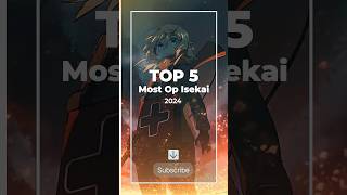 Most Op Isekai Anime MC of Summer 2024 isekai anime top5 [upl. by Rosamond]