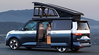 New 2024 Volkswagen California  Next Generation Family Camper Van [upl. by Imoyik]