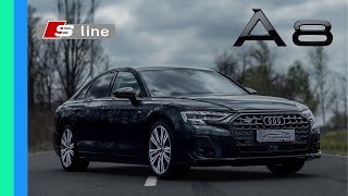 Audi A8 D5 facelift S line quattro  4K [upl. by Aetnahs]