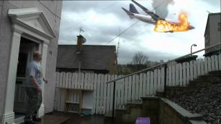 PLANE CRASH NEAR LEEDS AND BRADFORD AIRPORT [upl. by Nnaoj]