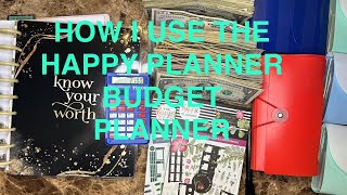 How I use the Happy Planner Budget planner [upl. by Blanch]