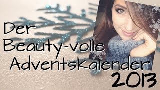 ☆ Der Beautyvolle Adventskalender 2013 ☆ Das Übersichtsvideo [upl. by Ayortal]