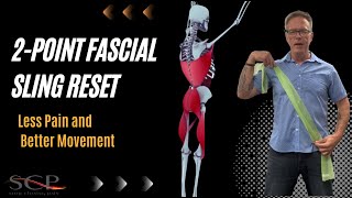 2Point Fascial Sling Reset for Less Pain and Better Movement [upl. by Yerffeg]