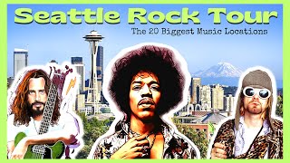 Seattle Rock Tour  The 20 Biggest Music Locations to Visit 2023 [upl. by Kilroy]