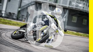 701 SUPERMOTO  The Curve  Husqvarna Motorcycles [upl. by Tiemroth101]