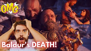 Baldurs Death  God Of War Part  9 [upl. by Yseulte]