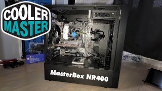 CoolerMaster MasterBox NR400  JoeteckTips [upl. by Xirtaeb]