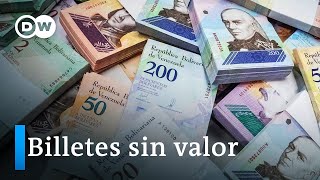 Hiperinflación Venezuela elimina 6 ceros al bolívar [upl. by Hgielanna]