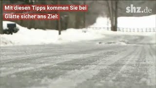 Autofahren im Winter 8 Tipps bei Glätte [upl. by Eeznyl]