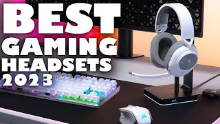 TOP 10 BEST GAMING HEADSETS 2023 [upl. by Yrrap227]