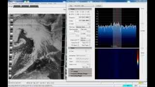 Receiving NOAA weather satellite using SDR and WXtoImg [upl. by Ikram826]