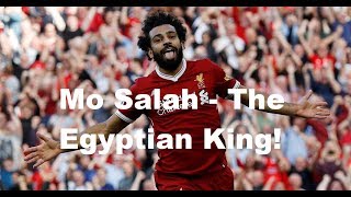 New  Mo Salah Song  The Egyptian King On Screen Lyrics [upl. by Leinad]