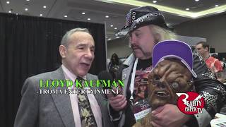 Troma Films lloyd Kaufman at AVN 12619 [upl. by Mayram522]