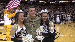 Story Mizzou twin cheerleaders enjoy endless surprises [upl. by Sid]