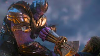 Cap Wields Mjolnir  Thanos Battle Clip  Avengers Endgame  HD Moive Scene [upl. by Aloisius]