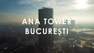 CLĂDIRE DE BIROURI în zona PAJURADĂMĂROAIA  Ana Tower București 4K [upl. by Meredi868]