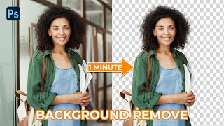 How to Remove Background in Photoshop Fast amp Easy [upl. by Evilc]