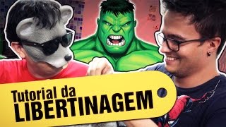 ESPERMA DO HULK NO TRIPÉ  Tutorial da Libertinagem ft Rato em 4K [upl. by Anitsirk594]