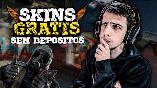 COMO GANHAR SKINS GRÁTIS NO CSGO [upl. by Eedissac]