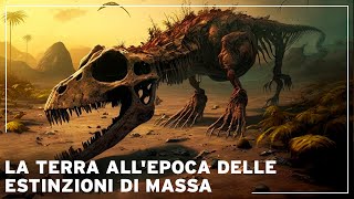 Comera la Terra durante le 5 estinzioni di massa  Documentario Storia della Terra [upl. by Airrat]