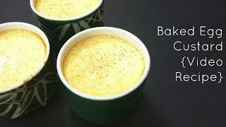 How to Make Baked Custard Video Recipe [upl. by Strong547]