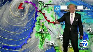 Southern California storms to bring heavy rain possible flooding [upl. by Diann]