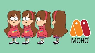 【MOHO】Gravity Falls  Mabel  Head Rig [upl. by Immot]