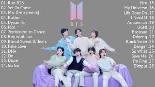 BTS PLAYLIST 2023  BEST SONG OF BTS [upl. by Yle921]