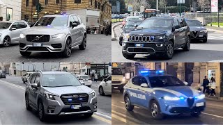 COMPILATION POLIZIA DI STATO IN EMERGENZA E SIRENAITALIAN STATE POLICE IN EMERGENCY [upl. by Werner]