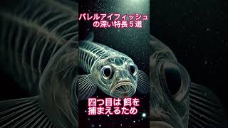 バレルアイフィッシュ（Barreleye Fish） ボックス青山龍星 ポンコツ親父の雑学 バレルアイフィッシュ 動物 雑学豆知識 [upl. by Malet120]