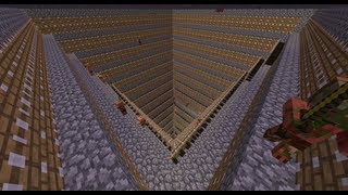 Minecraft Pigmen Gold TowerFarm v2 750Gold Nuggetshour [upl. by Iaw]