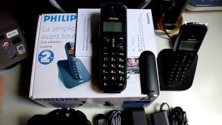 Téléphone répondeur Philips CD1502  LeLaboHightech [upl. by Elleirad142]